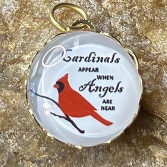 Cardinal Bird “Cardinals Appear When Angels are Near”, Nice Memory of Loved One