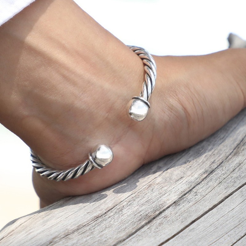 High-Quality Cuff Bracelet for Men & Women made of Solid 925 Sterling Silver. gallery
