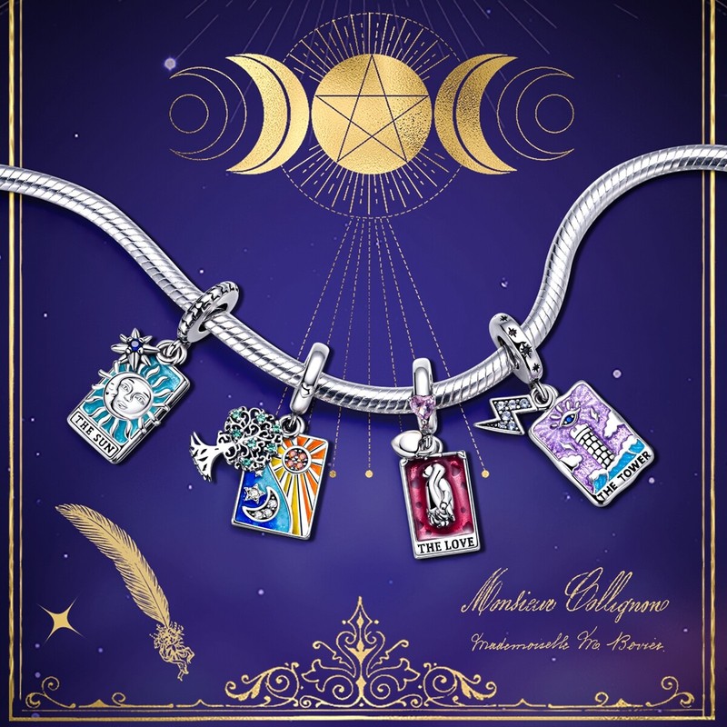 MULA 925 Silver Plated DIY Charm AAA CZ The Love Car Pendant For Women Bracelet gallery