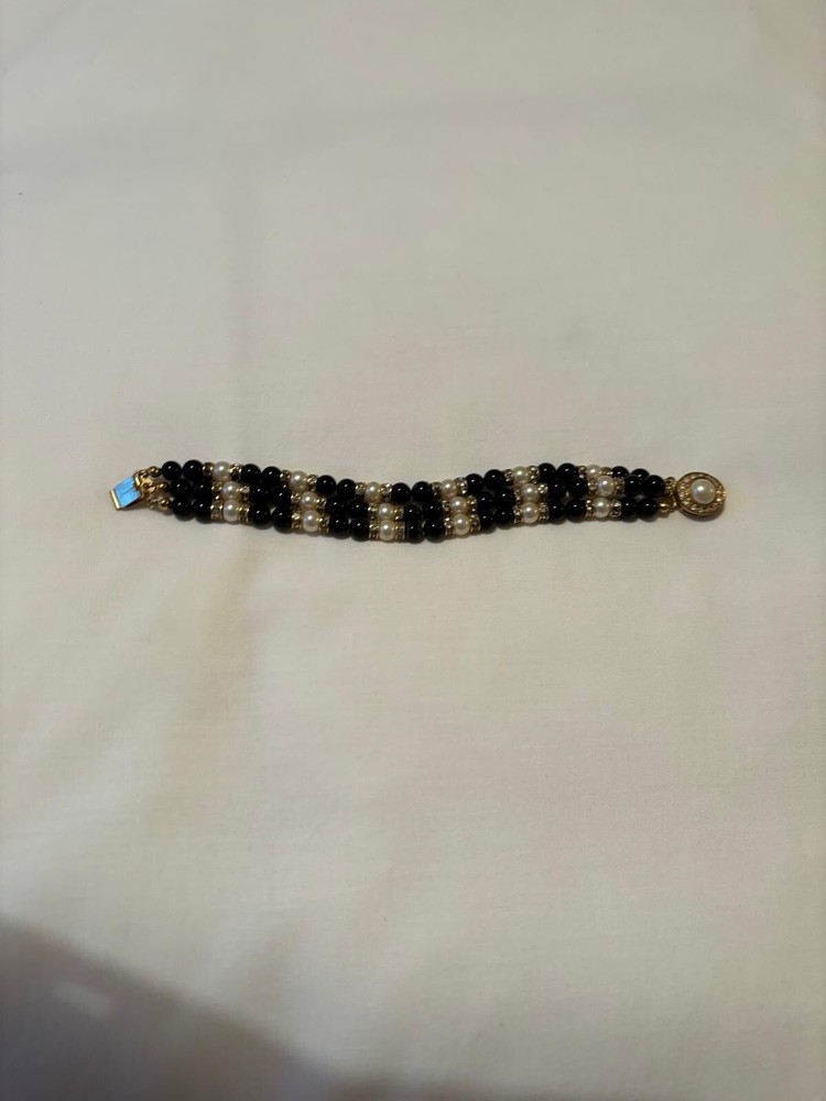 Semi Precious Stone Bracelet - Please see description . 18ct Gold Plated clasp
