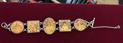 John Wind Maximal Art Christmas Snowman Santa Children Chain Bracelet 2003