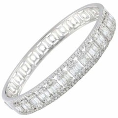 Gorgeous Transparent Multishape White Stone Women’s Wedding Fine Bracelets