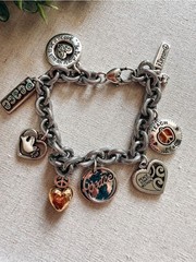 Brighton Peace iDream Be Kind Charm Bracelet Mixed Metal