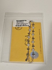 3.5 Carat Moissanite Hearts Bracelet 14k White Gold Plated 7-8 Inch Adjustable