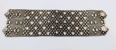 Liquid Metal by Sergio Gutierrez Mesh Bracelet Crystal Galaxy Stars U547