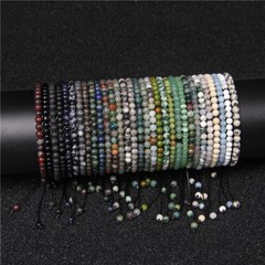 Minimalist Dainty Crystal Assorted Natural Gemstone Beads Healing Reiki Bracelet