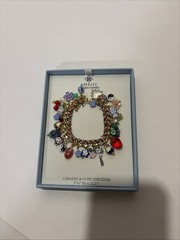 NIB Viral ATTERRI Multicolor Charm Bracelet, Fish Flowers Hearts, TikTok HTF!