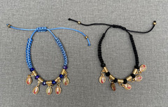 2 Pack Ajustable String Handmade Woven Bracelet With Virgin Of Guadalupe Charms