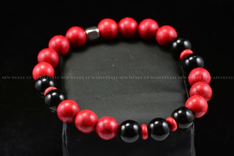 Bead Bracelet Handmade Matching Invicta Sea SHAQ Hunter 33760 Bracelet only gallery