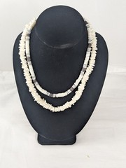 Aeropostale & Unbranded Genuine Puka Shell Necklaces (2) Surf Beach VSCO NOTE