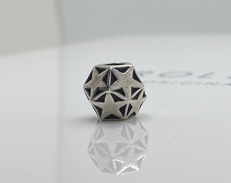 Trollbeads Sparkling Star Bead 925 Silver gallery