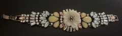 CHLOE + ISABEL Bella Fiore gilded petals statement floral bracelet