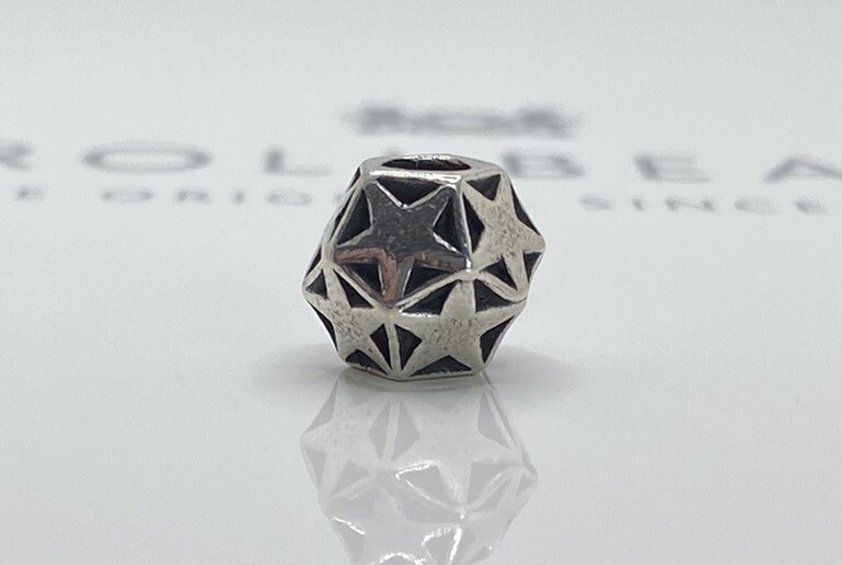 Trollbeads Sparkling Star Bead 925 Silver gallery