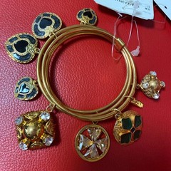 Moschino Italian Bracciale Bracelet Antique Designer Women Luxury Rare Bracelet
