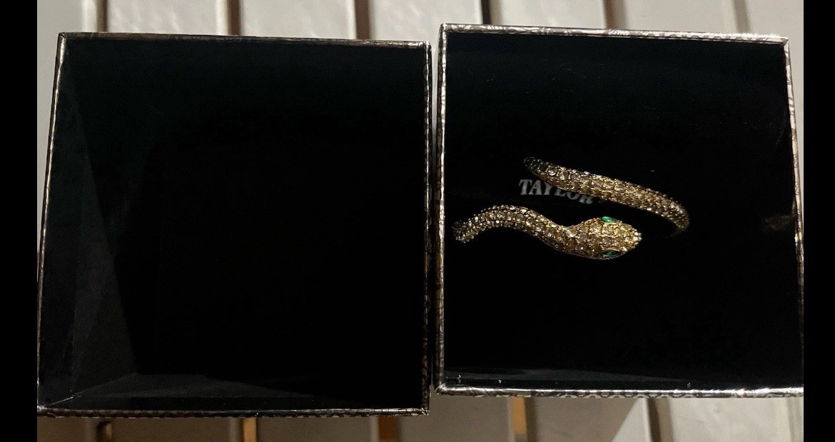 Taylor Swift Reputation Album Snake Cuff Bracelet IN HAND Brand New gallery