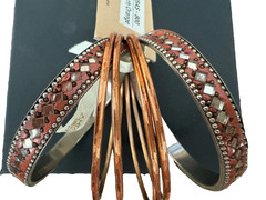 NWT AMRITA SINGH STACK SET BANGLE BRACELETS BRAND NEW W/TAGS