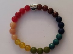 UNISEX NATURAL STONE STRETCH BRACELETS CUSTOM MADE JEWELRY MAKING