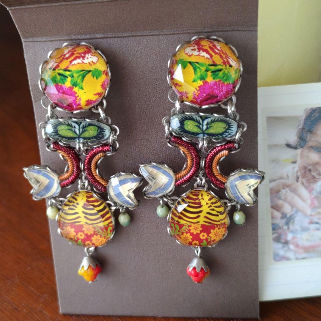 Ayala Bar Earrings Women's Accessories FLORAL DESIGN Made in Israel gallery