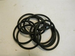 Black 3″ Rubber O-Ring Punk Fashion Steampunk Costume Jewelry Bracelets x10