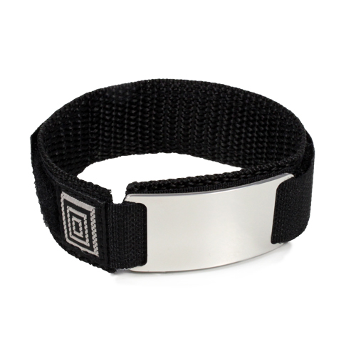 Travel ID Bracelet. 12 lines Free engraving. Free emergency wallet Card! gallery