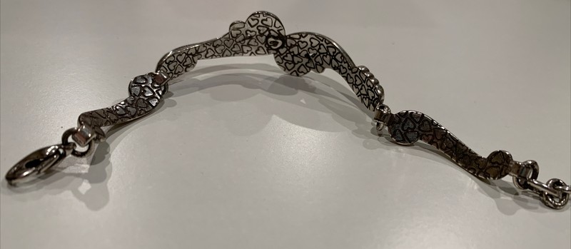 Brighton Silver Tone Scroll Bracelet 8” J92 gallery