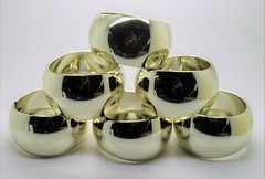 Lot 0f 6/12 gold color chunky open bangle Bracelets style fashion jewelry