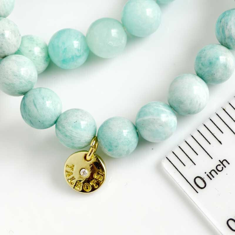 3pcs Talbots Stone Stackable Stretch Bracelet Chic Women Party Vacation Jewelry gallery