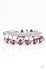 paparazzi purple bracelet