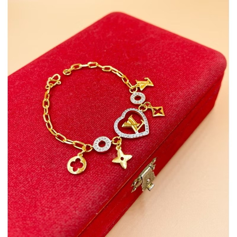 18K 22K 24K Thai Baht Yellow Gold Plated Bracelet Bangle Jewelry Women. 18 cm gallery