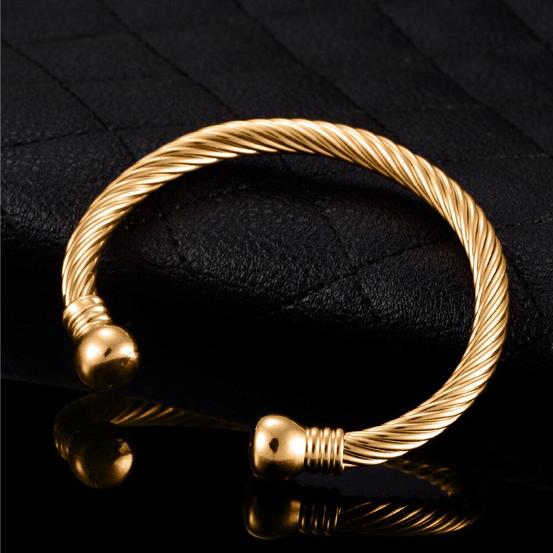 Pure Copper Magnetic Bracelet Bangle Arthritis Pain Relief Wrist Carpal Tunnel gallery