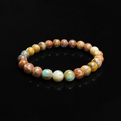 Chrysicola Bracelet Natural Stones 8mm