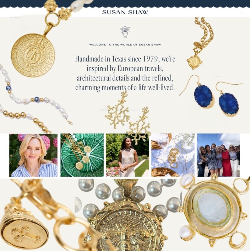 Susan Shaw Jewelry Gold Florence Bee Coin Double Link Chain Bracelet 24k TPG gallery