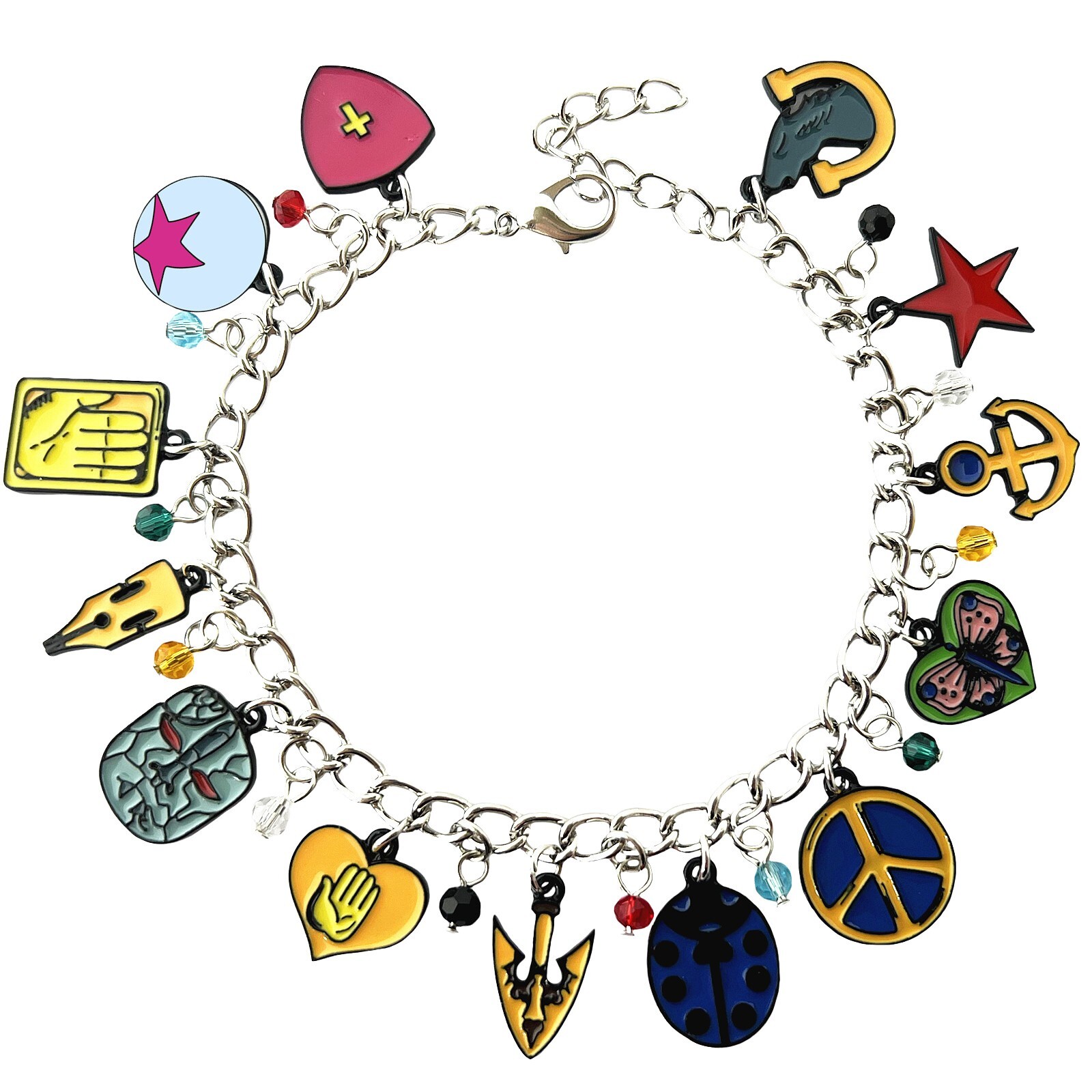Jojo's Bizarre Adventure, Anime, Charm Bracelet gallery