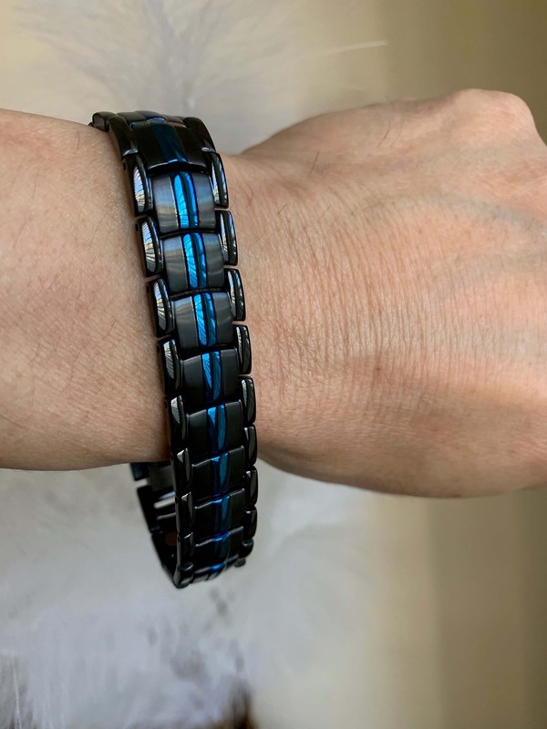 Elegant Magnetic Bracelet Men Women Restore Balance Energy Arthritis Pain Joy gallery