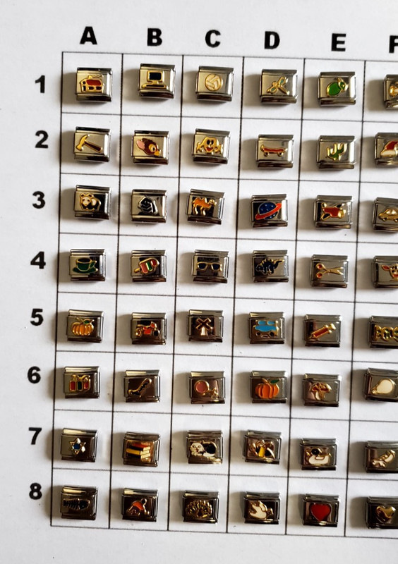 Shop-You Pick & Choose- Household Italian Charms UBERRY StSteel D'linq Enamel gallery