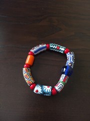 Handmade Glass Bead Elastic Bracelet Various Designs Kidcore Fun Colorful