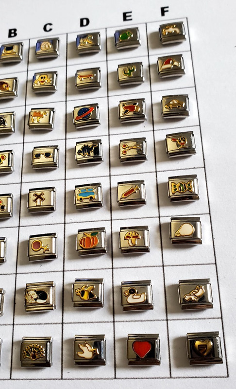 Shop-You Pick & Choose- Household Italian Charms UBERRY StSteel D'linq Enamel gallery