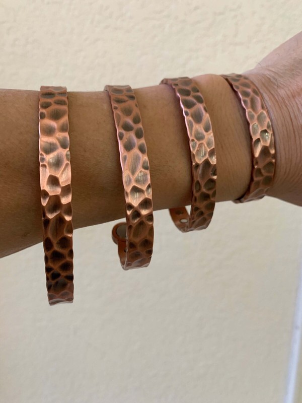 Hammerd Solid Copper Magnetic Bangle Therapy Bracelet Cuff East Gift men gallery