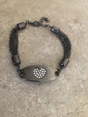 Lia Sophia Love Note Bracelet 7 1/2″-8 1/2″