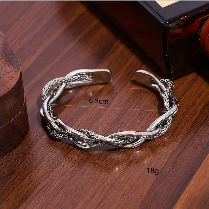 Zinc Alloy Bracelet Luxury Hundred Open Bracelet Thick Cuff Bracelet Bangle gallery
