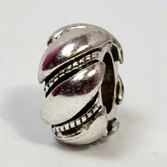 Brighton Twisted Bliss Spacer, J95320, Silver Plated Finish, New