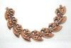 Copper Link Bracelet 37.1 grams 7 1/2” x 1” lot 48u3 gallery