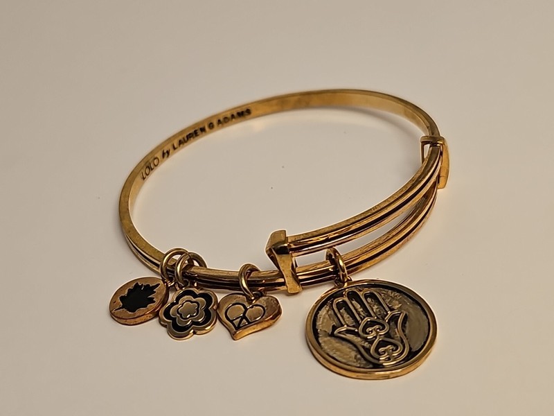 Lauren G. Adams Lolo Hamsa Bangle Bracelet gallery