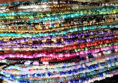 STRONG Delicate Seed Bead ankle wrist bracelet anklet 7-8-9-10-11″ HANDMADE USA
