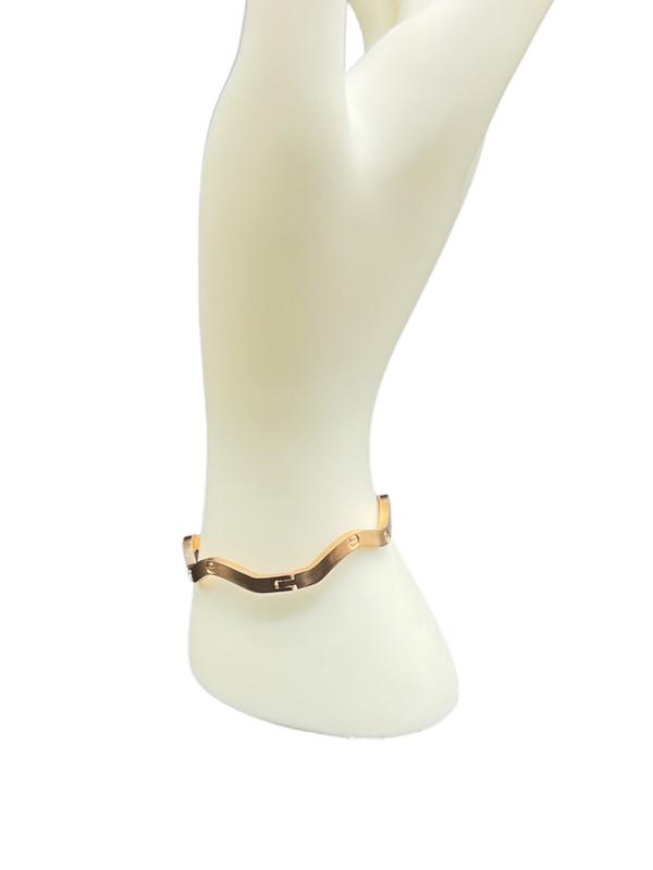 Caratz New Rose Gold Plated Bangle Style For Party, Any Occasion gallery