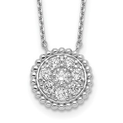 925 Sterling Silver Sterling Shimmer Sterling Silver Rhodium-plated 18 inch 8 St