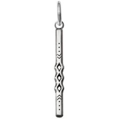 AMULETS Brighton Marrakesh Etched Bar Long Signature Silver Arrow JC4160 NWOT
