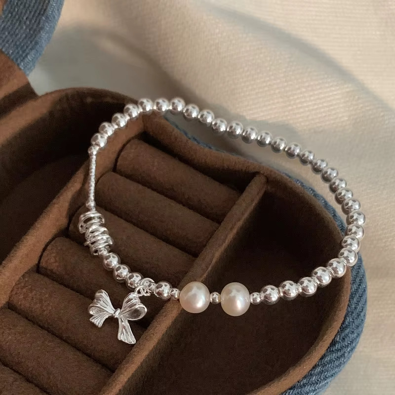 925 Sterling Girls Bracelet Crystal Linked Charm Bracelet Women Bracelet UK gallery