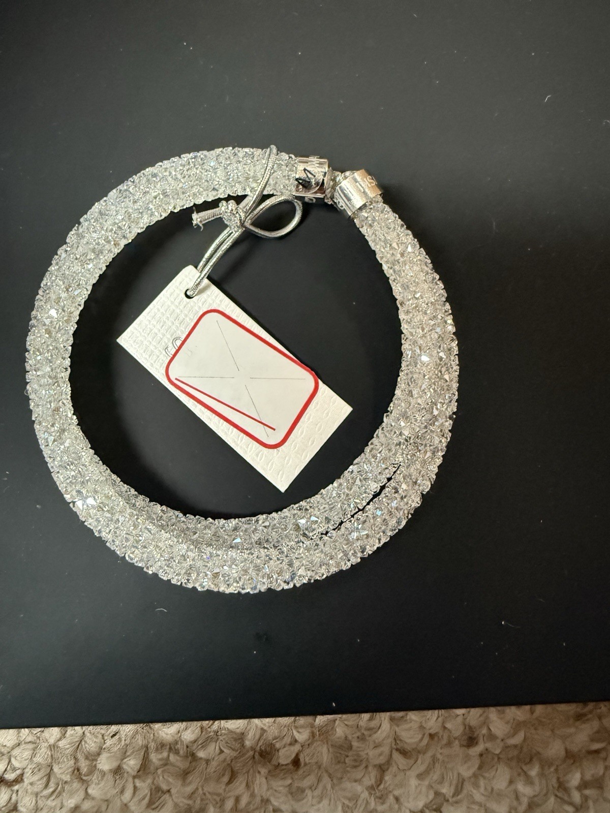 $89 Swarovski Stardust Silver Bracelet SW gallery