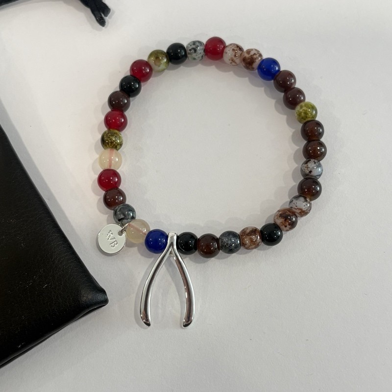Conan Gray Wishbone Pajama Show Tour Bead Bracelet New In Drawstring Bag gallery